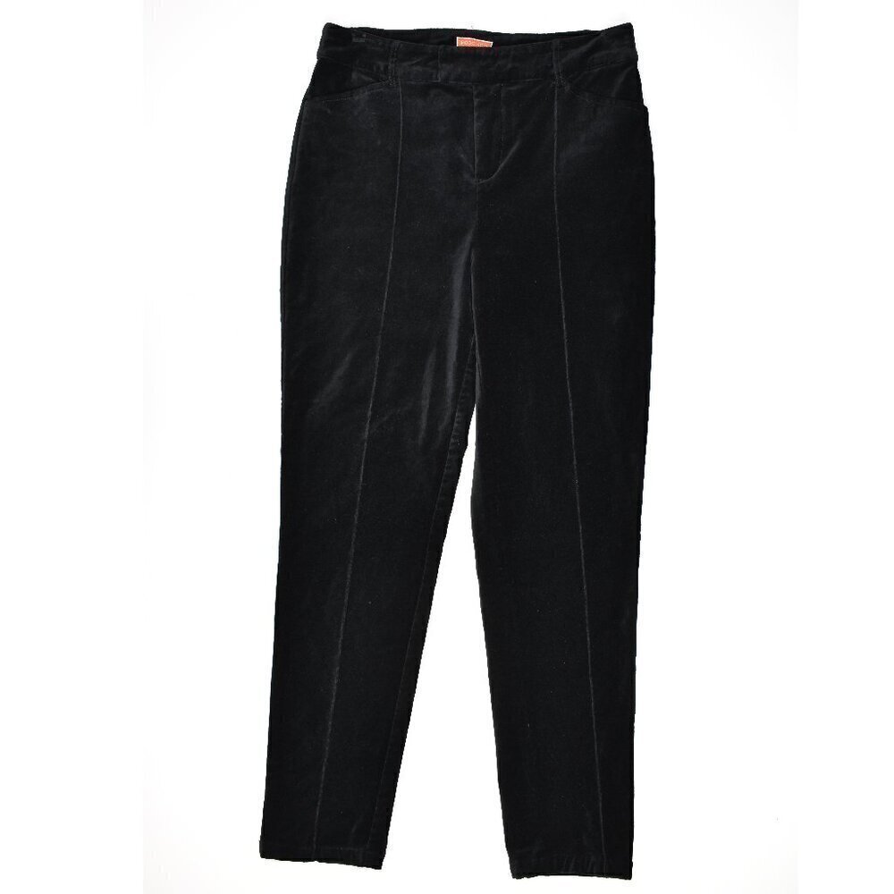 Modcloth Richmond Velvet Pants Black - 6